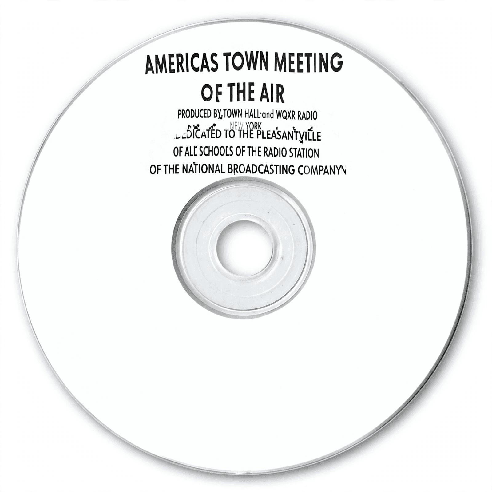 America's Town Hall Meeting of the Air